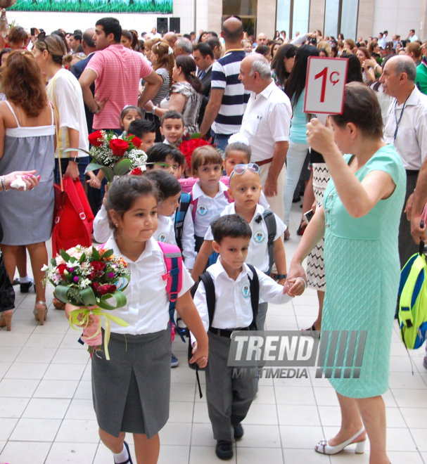 Azerbaijan marks Knowledge Day. Baku, Azerbaijan, Sep.15, 2015